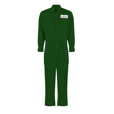 Worksafe Fr Medical Green Coverall In Dupont Nomex Soft Iii A 4.5Oz Size 3Xl
